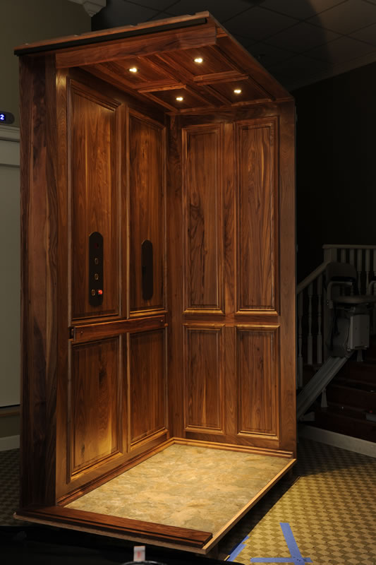 Symmetry Raised Cab Custom Elevator from HomeLift