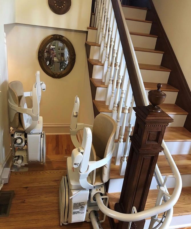 Curved Stairlift by Homelift Mobility Solutions