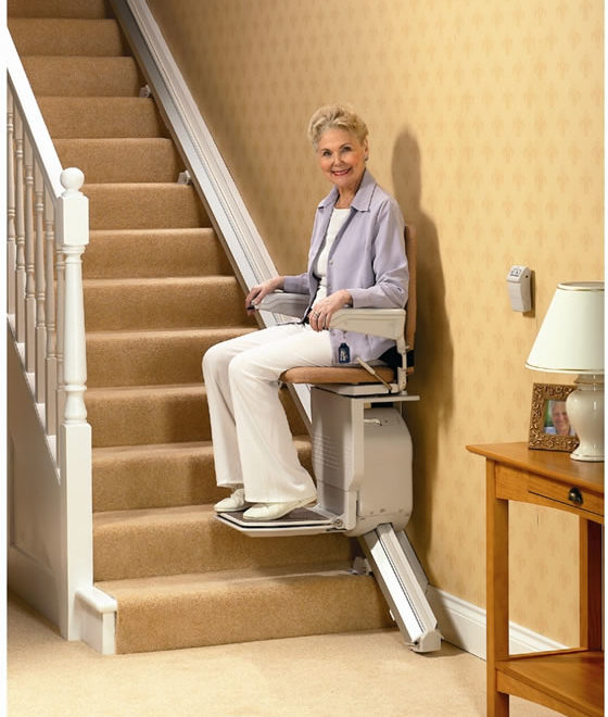 Straight Stairlift by HomeLift Mobility Solutions