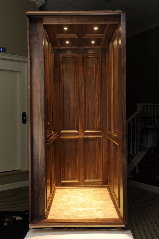 Symmetry Raised Cab Custom Elevator from HomeLift