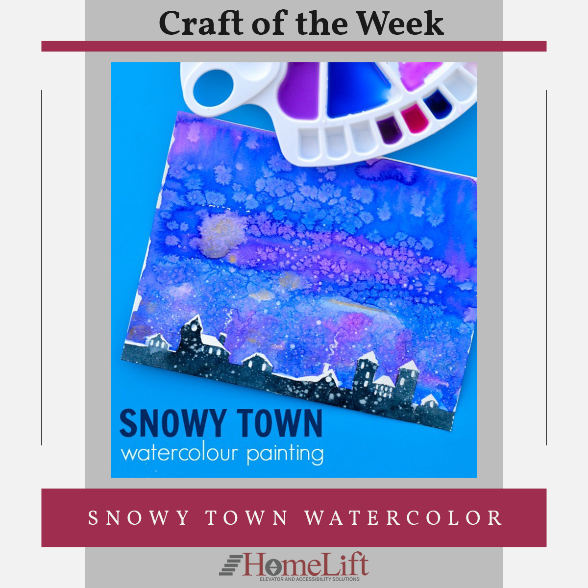 HomeLift Craft of the Week - Snowflake Mason Jar Vases