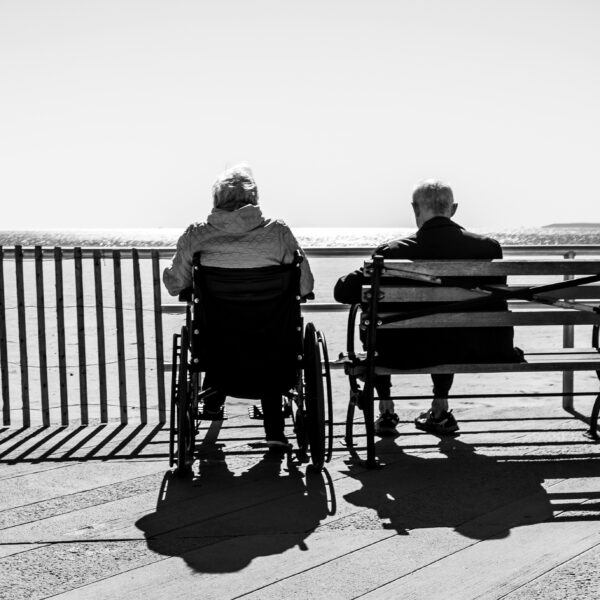 two elderly people enjoying life on every level
