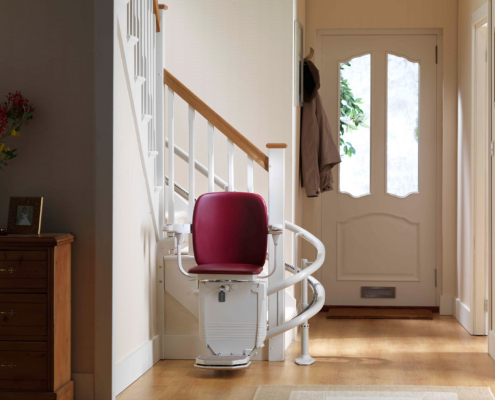Stairlifts Stannah Siena 260 Parked
