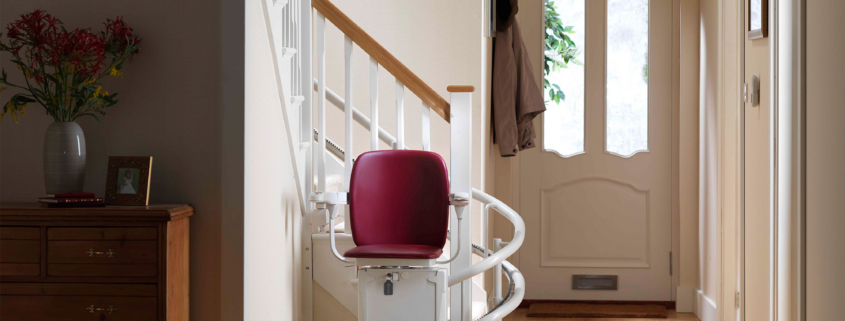 Stairlifts Stannah Siena 260 Parked