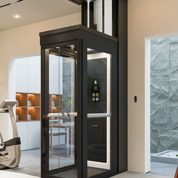 Antera Luxury Home Elevator in black