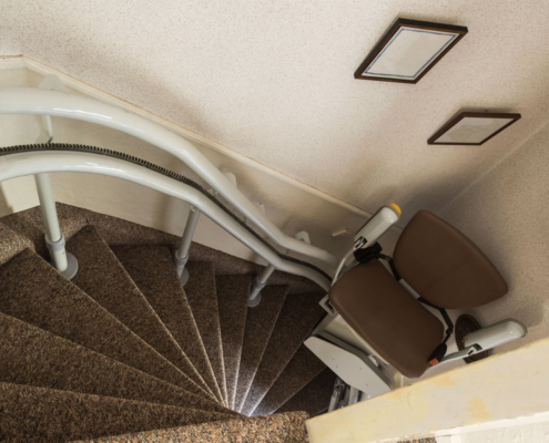13 Curved Stairlift