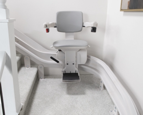 Bruno Elite Curved Stair Lift 6 Scaled