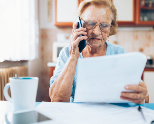 Elderly Woman Contacting Custumer Services After R 7kpjx3w Scaled