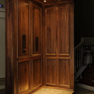 Symmetry Raised Cab Custom Elevator from HomeLift