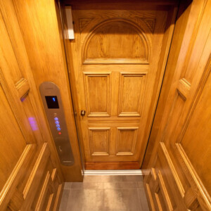 Cambridge Wood Paneled Residential Home Elevator from HomeLift