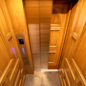 Cambridge Wood Paneled Residential Home Elevator from HomeLift